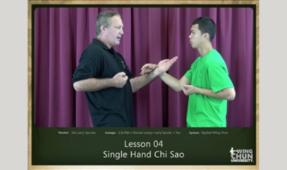 Applied-Wing-Chun-Lesson-004-Single-Hand-Chi-Sao-By-Larry-Saccoia-free-download